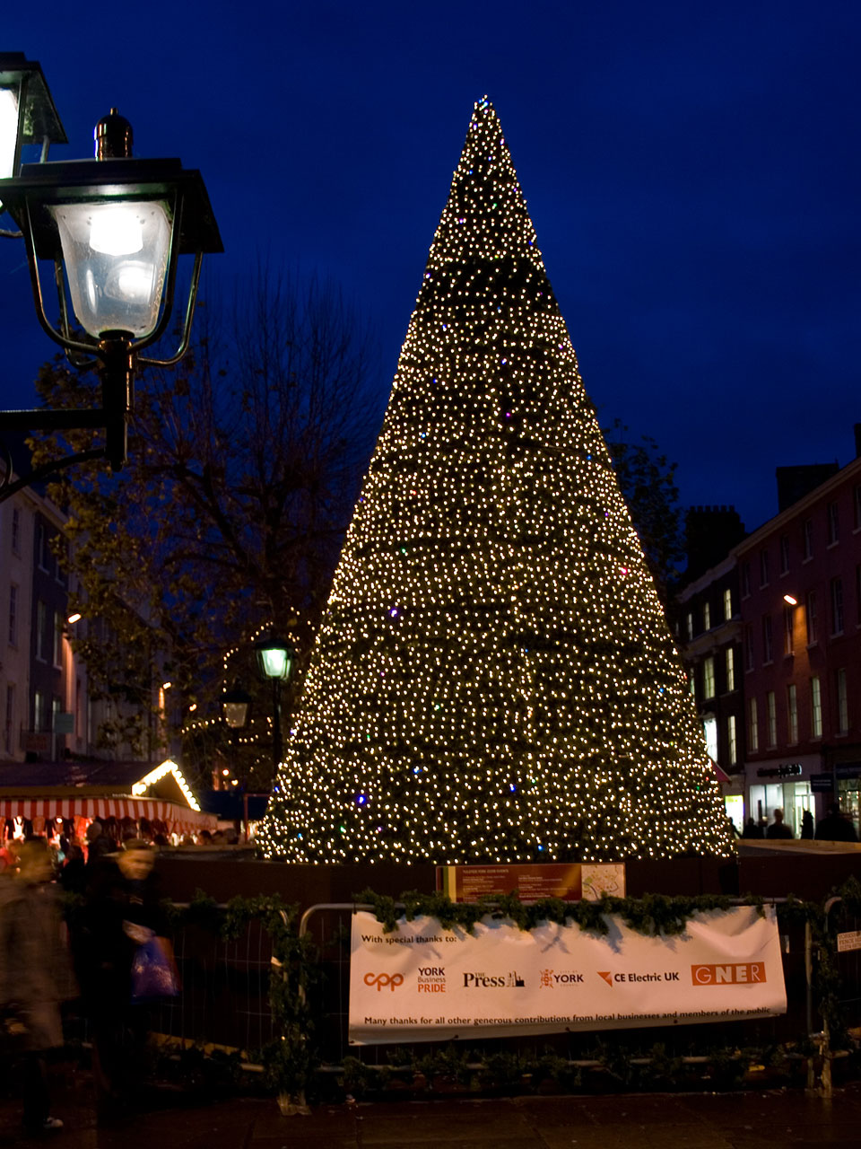 Árvore de Natal em York